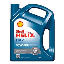 Buy Shell 10W-40 HX7 Synthetic Engine Oil - Best Price at Suman Tyres Gandhinagar