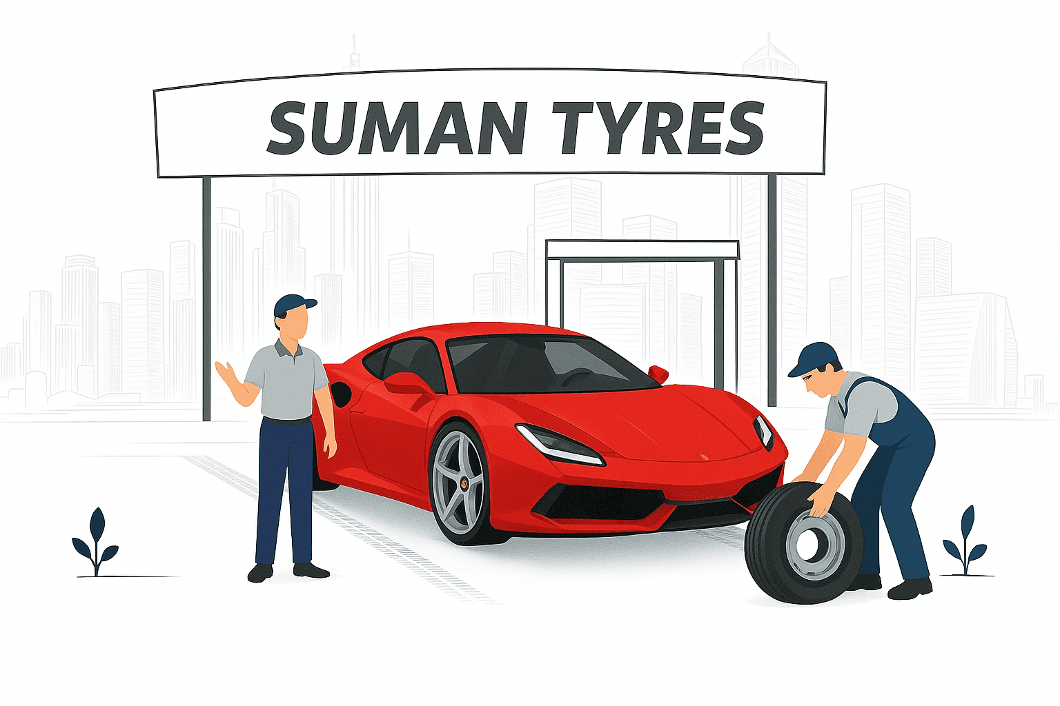 Wide Range of Tyres, Battery and Engine Oil at Suman Tyres