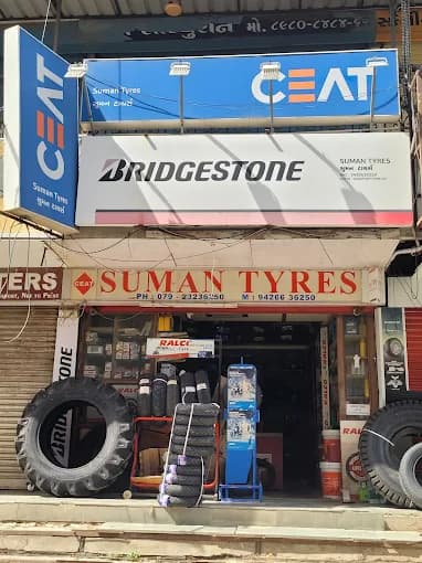 Suman Tyres Gandhinagar - Store Location View