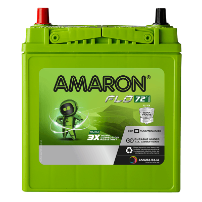 Buy Amaron Flo Car Battery 40Ah - Best Price at Suman Tyres Gandhinagar